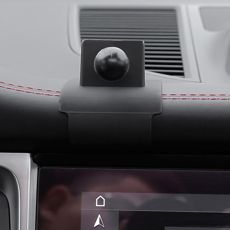 For Porsche Left Driving Car-Mounted Mobile Phone Navigation Holder Base, Model: 16-17 Cayenne by buy2fix