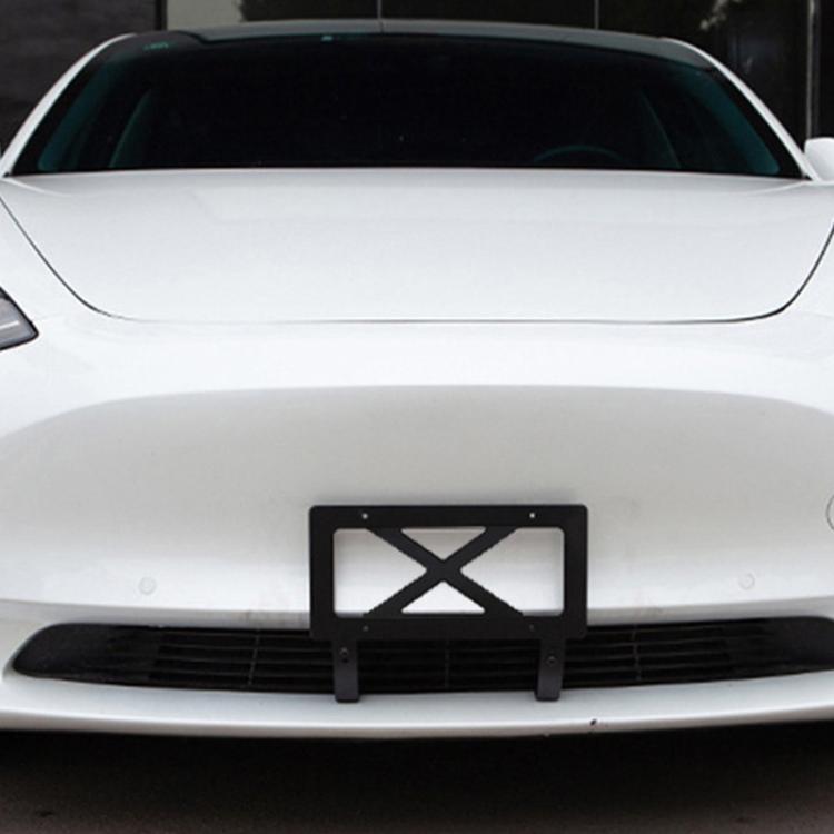 For Tesla Model 3 American Standard License Plate Frame Aluminum Alloy License Plate Bracket by buy2fix