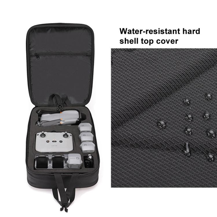 For DJI Air 3 / 3S BKANO AS3-013 Portable Shoulder Bag Hard-shell Storage Backpack(Black) - Carry Cases & Bags by BKANO | Online Shopping UK | buy2fix