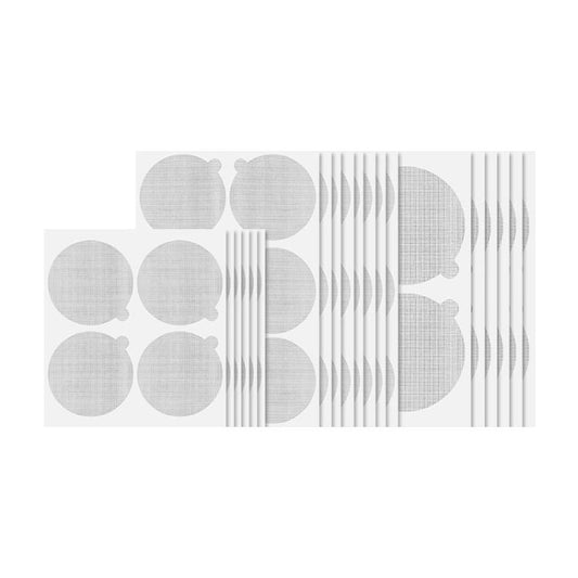 62mm 100pcs / Set For Nestle Vertuo Coffee Maker Disposable Capsule Aluminum Foil Sealer Paper - Coffee Machine Parts by buy2fix | Online Shopping UK | buy2fix