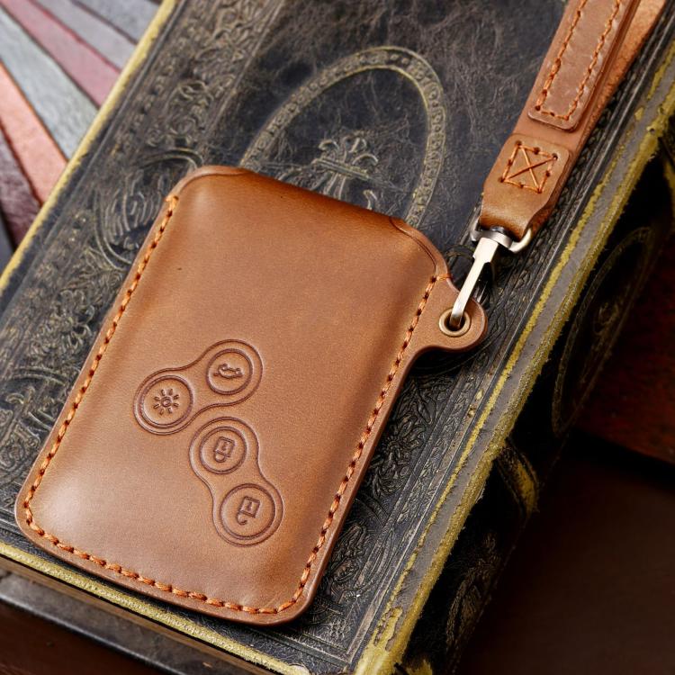 Hallmo For Renault Car Key Protective Cover Key Storage Bag, Color: C185 Blue by Hallmo