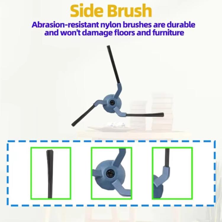 3pcs Filter For Eufy X10 Pro Omni Robot Vacuum Replacement Parts - Other Accessories by buy2fix | Online Shopping UK | buy2fix