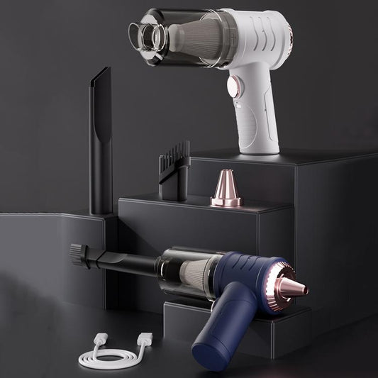 Mini Powerful Car Wireless Vacuum Cleaner Household Handheld Desktop Cleaner(White) - Vacuum Cleaner by buy2fix | Online Shopping UK | buy2fix