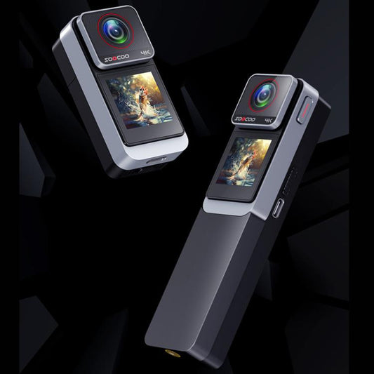 SOOCOO SAW1 Pro No Memory Card 4K HD Anti-Shake Waterproof Motorcycle Riding Recorder Chest Head Mounted Diving Thumb Camera - Video Cameras by SOOCOO | Online Shopping UK | buy2fix