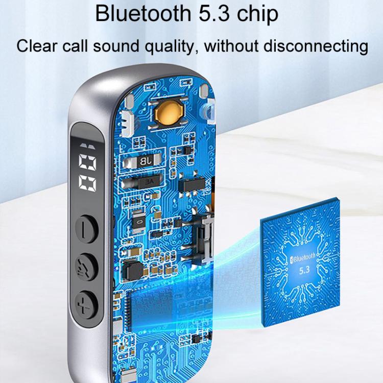 GR11 Car Bluetooth Receiver Transmitter 2 In 1 Bluetooth Audio Adapter - Audio Receiver Transmitter by buy2fix | Online Shopping UK | buy2fix