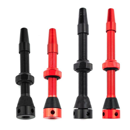 Mountain Road Bike Tubeless French Vacuum Valve, Color: 44mm Red A - Tire Valve Caps by buy2fix | Online Shopping UK | buy2fix
