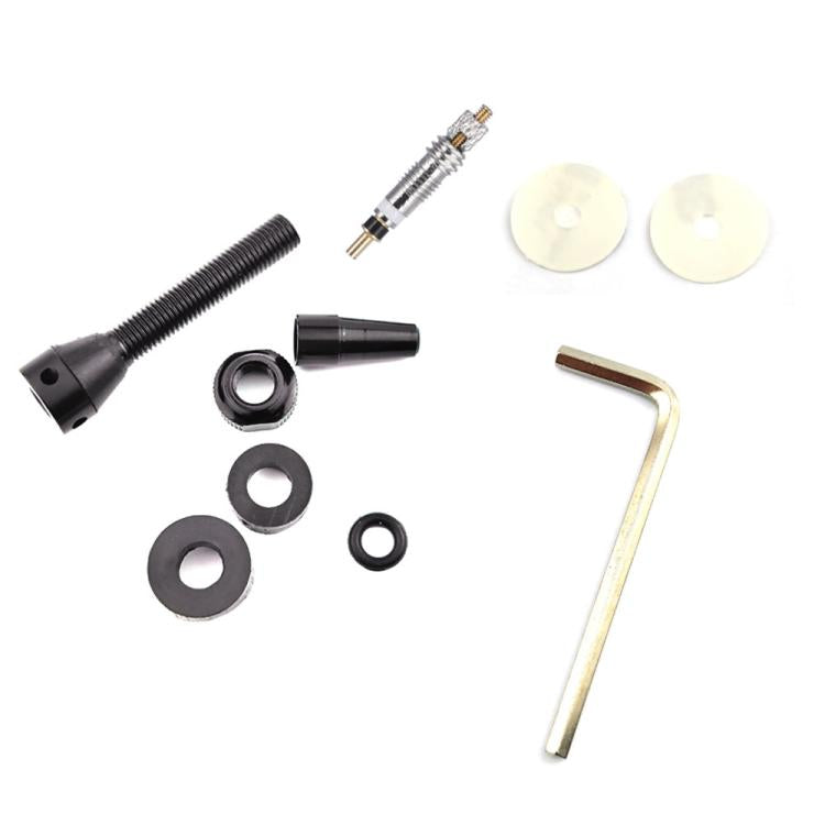 Mountain Road Bike Tubeless French Vacuum Valve, Color: 60mm Black A - Tire Valve Caps by buy2fix | Online Shopping UK | buy2fix