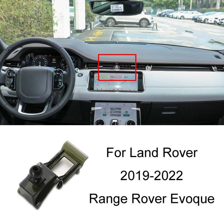 For Land Rover Left Driving Car Special Mobile Phone Navigation Bracket Base, Model: 19-22 Range Rover Evoque - Special Car Holders by buy2fix | Online Shopping UK | buy2fix