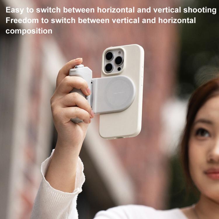 PGYTECH P-PG-005 MagCam Cell Phone Camera Handle Bluetooth Remote Control Camera Aid(Gray) - Phone Remote Control by PGYTECH | Online Shopping UK | buy2fix