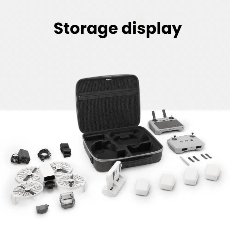 For DJI Flip Sunnylife FP-B959 Organizer Bag Smooth Flying Kit Crossbody Bag(Gray) - Other by Sunnylife | Online Shopping UK | buy2fix