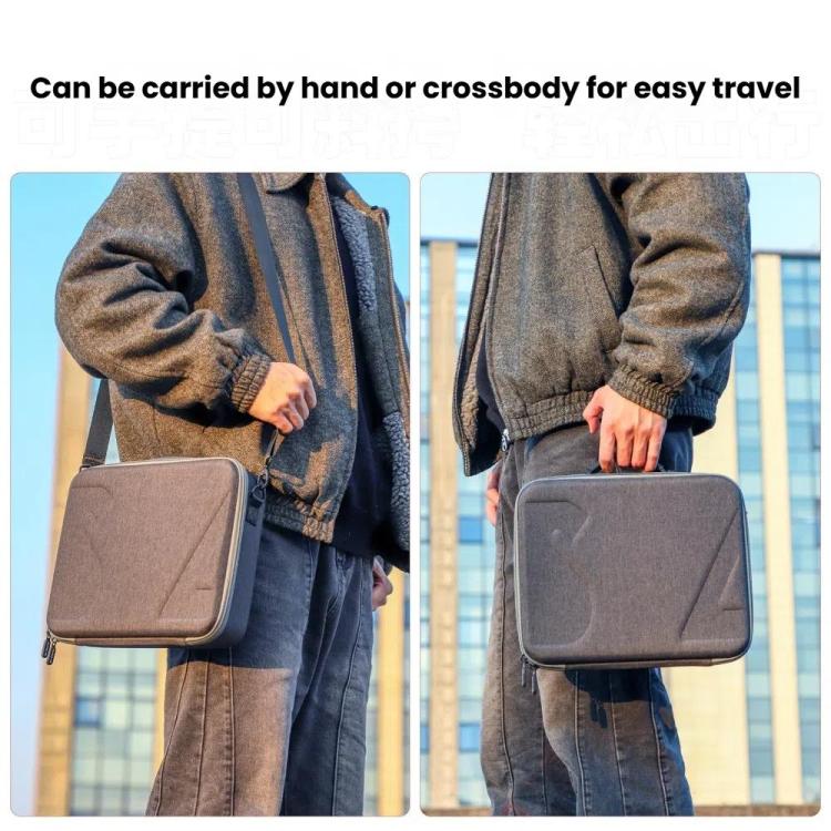 For DJI Flip Sunnylife FP-B959 Organizer Bag Smooth Flying Kit Crossbody Bag(Gray) - Other by Sunnylife | Online Shopping UK | buy2fix