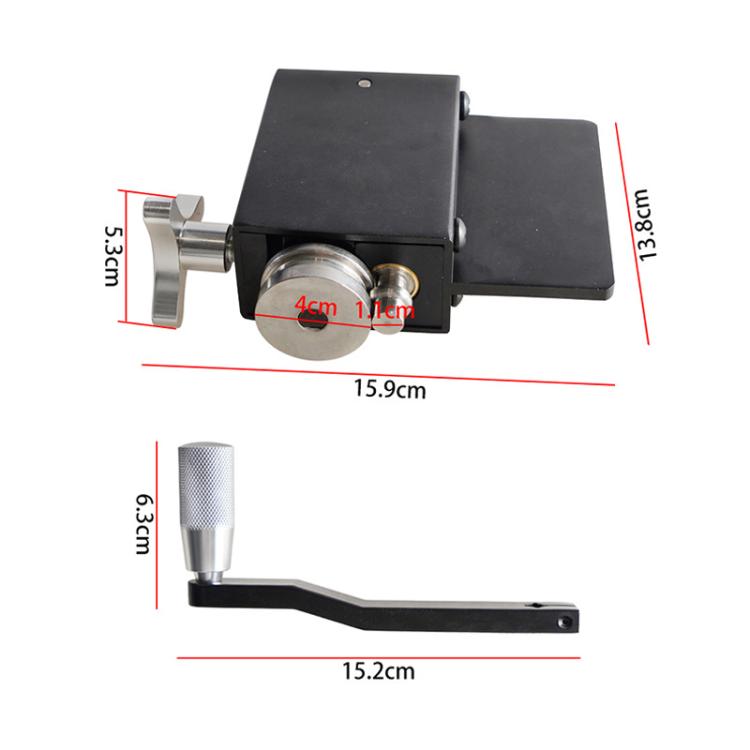 Oil Pipe Crimping Tool 5/8 Inch Intercooler Pipe Joint Crimping Machine, Color: Upgraded Black - Others by buy2fix | Online Shopping UK | buy2fix