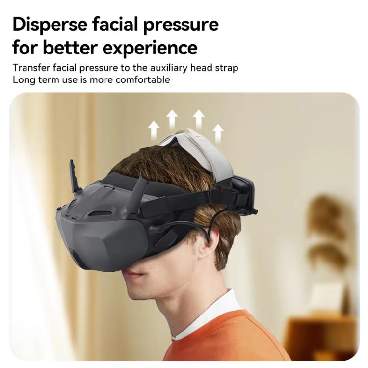 For DJI N3 Breathable Pressure Relief Comfortable Headband(Upgrade Model) - VR Accessories by buy2fix | Online Shopping UK | buy2fix