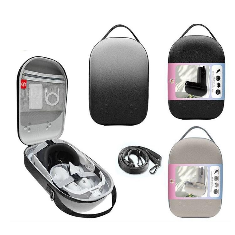 For Meta Quest 3S / 3 VR Headset JYS Storage Bag Handbag(Black) - VR Accessories by JYS | Online Shopping UK | buy2fix