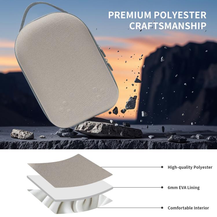 For Meta Quest 3S / 3 VR Headset JYS Storage Bag Handbag(Gray) - VR Accessories by JYS | Online Shopping UK | buy2fix