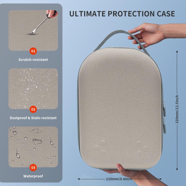 For Meta Quest 3S / 3 VR Headset JYS Storage Bag Handbag(Black and White) - VR Accessories by JYS | Online Shopping UK | buy2fix