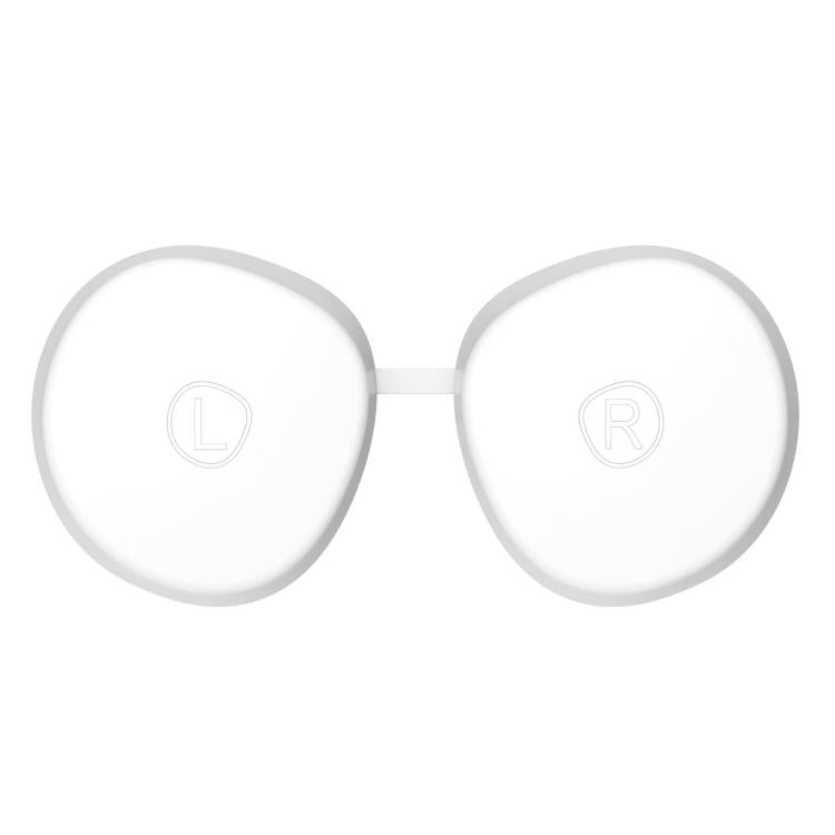 For Meta Quest 3S / Quest 2 VR Lens TPU Protective Cover(White) - VR Accessories by buy2fix | Online Shopping UK | buy2fix