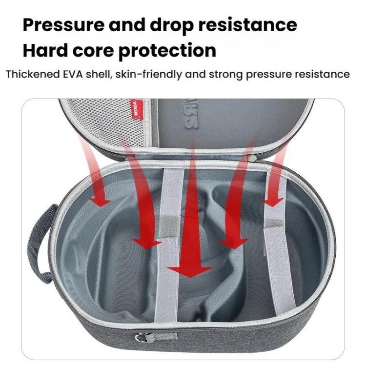 For PlayStation VR2 Portable Protective Storage Bag, Style: Shoulder Strap Dark Gray - VR Accessories by buy2fix | Online Shopping UK | buy2fix