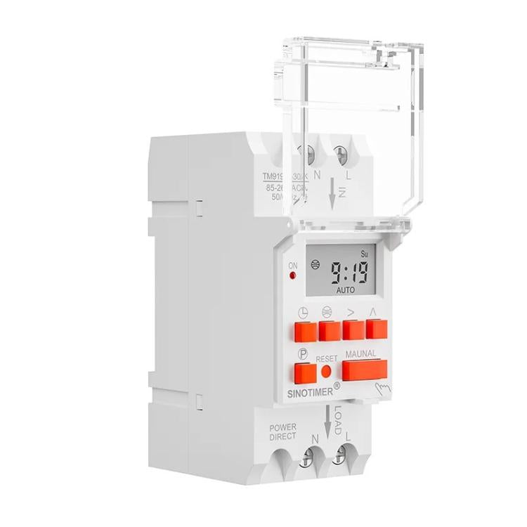 SINOTIMER TM919TK-30A 85-265VAC Astronomical Time Switch For Automatic Calculation Of Sunrise And Sunset In Latitude And Longitude - Switch by SINOTIMER | Online Shopping UK | buy2fix