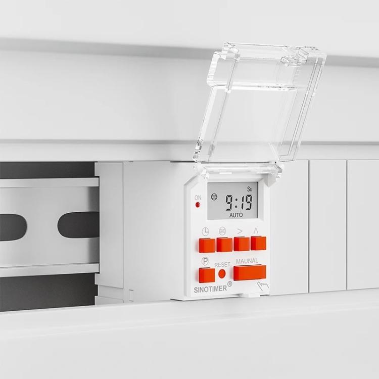 SINOTIMER TM919TK-16A 85-265VAC Astronomical Time Switch For Automatic Calculation Of Sunrise And Sunset In Latitude And Longitude - Switch by SINOTIMER | Online Shopping UK | buy2fix