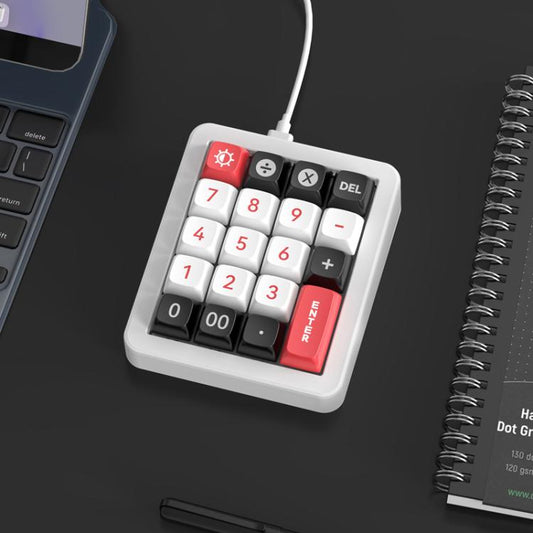 MKESPN K812 GASKET Aluminum Alloy RGB Hot-Swap Customized Wired Mini Mechanical Gaming Keyboard(Black) - Mini Keyboard by MKESPN | Online Shopping UK | buy2fix