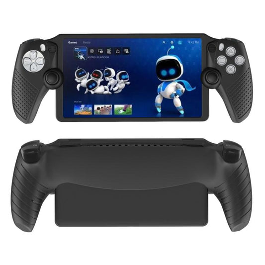For Sony PlayStation Portal Silicone Case Game Console Protective Accessory(Black) - Cases by buy2fix | Online Shopping UK | buy2fix