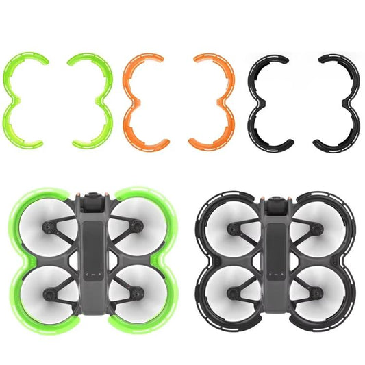 For DJI Avata 2 BRDRC Integrated Paddle Protector One-piece Bumper Ring(Black) - Cases & Bags by BRDRC | Online Shopping UK | buy2fix