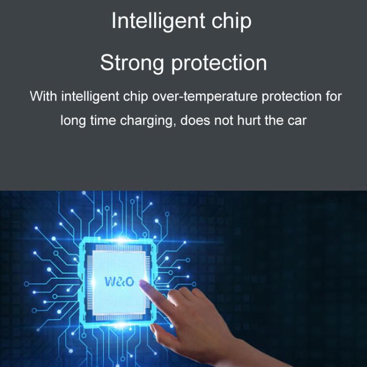 A1 Car 4 In 1 Digital Fast Charger With Retractable Cable(Yellow) - Car Charger by buy2fix | Online Shopping UK | buy2fix