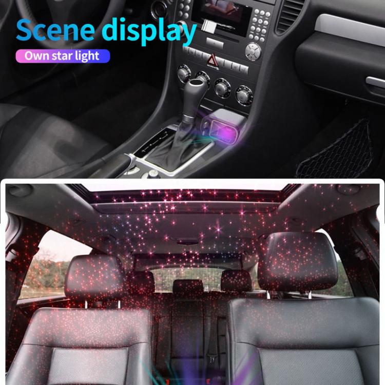 C3 Car Star Spotlight 4 In 1 Charger With Retractable Cable(Dark Gray) - Car Charger by buy2fix | Online Shopping UK | buy2fix