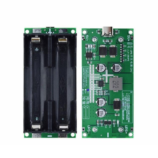 15W 3A High-power UPS18650 Lithium Battery Boost Charging Module(5V) - Boards & Shields by buy2fix | Online Shopping UK | buy2fix