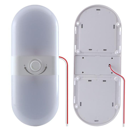 12-24V RV Light 180 LEDs 3-Color Temperature Dimmable Roof Light FC02 - Dome Lights by buy2fix | Online Shopping UK | buy2fix