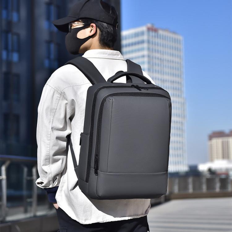 OUMANTU 2103 Large Capacity Multi-Compartment Waterproof Laptop Backpack With USB Port(Green) - Backpack by OUMANTU | Online Shopping UK | buy2fix