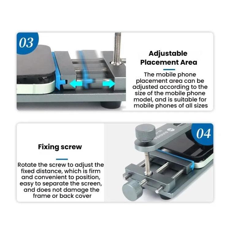 SUNSHINE SS-601G LCD Screen Separator Free Heating Mobile Phone Screen Quick Removal Clamping Fixture Repair Tool - Separation Equipment by SUNSHINE | Online Shopping UK | buy2fix