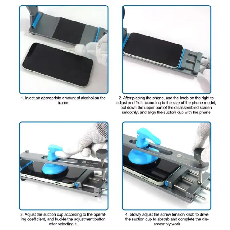 SUNSHINE SS-601G LCD Screen Separator Free Heating Mobile Phone Screen Quick Removal Clamping Fixture Repair Tool - Separation Equipment by SUNSHINE | Online Shopping UK | buy2fix