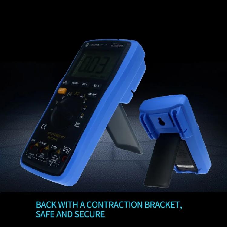 SUNSHINE DT-17N Auto Range Digital Multimeter LCD Display Tester Pen High Precision Measurement Of Capacitance Voltage Current - Digital Multimeter by SUNSHINE | Online Shopping UK | buy2fix