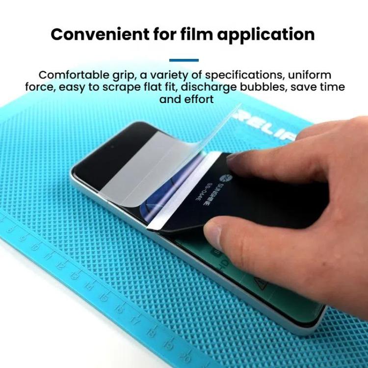 SUNSHINE SS-064E Mobile Phone Tablet PCs Protective Film Scraper Hydrogel Film Screen Scraper Card - Crowbar by SUNSHINE | Online Shopping UK | buy2fix