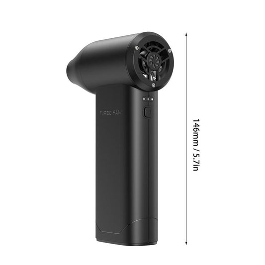 X5 130000 RPM High Speed Motor Dust Blowing Handheld Fan Mini Outdoor Camping Fire Blower(Black) - Car washing supplies by buy2fix | Online Shopping UK | buy2fix