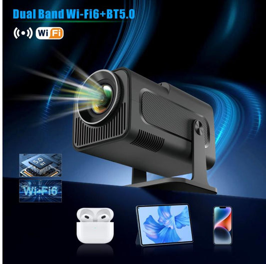 HY320 Game Projector Android 11 System With Wireless Gaming Controller 720P Home Theater(UK Plug) - Mini Projector by buy2fix | Online Shopping UK | buy2fix