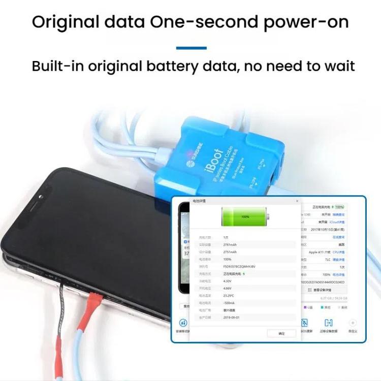 SUNSHINE iBoot A For iPhone Battery Power Supply Test Boot Cable Cell Phone Repair Boot Control Line - Test Tools by SUNSHINE | Online Shopping UK | buy2fix