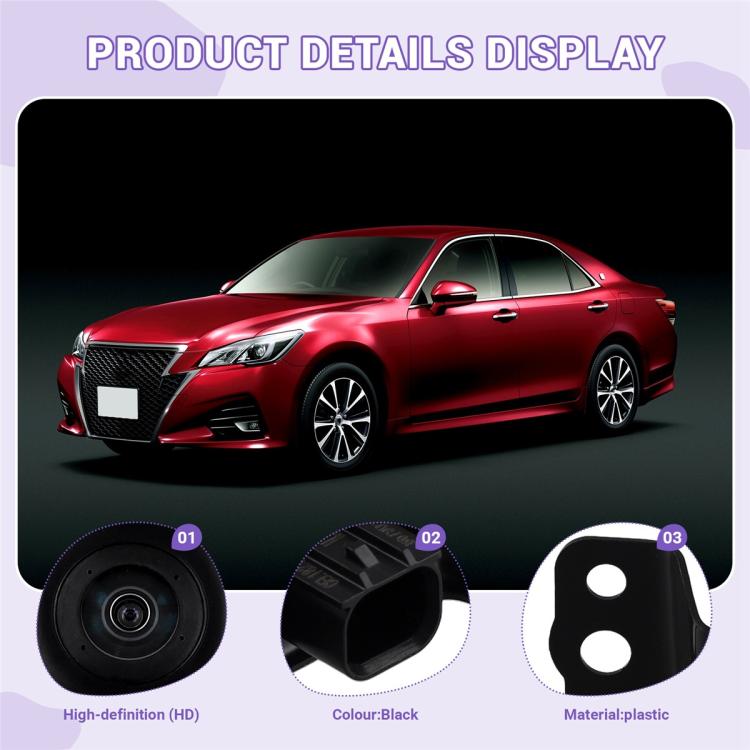 86790-30210 For Toyota Crown 2015-2020 HD Front View Assist Camera - Rear View Cameras by buy2fix | Online Shopping UK | buy2fix