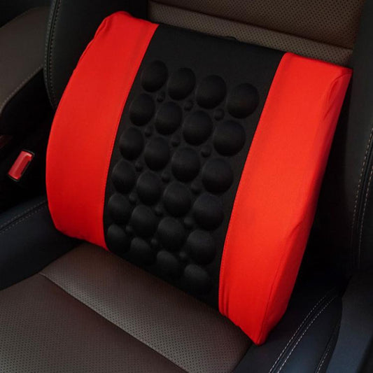 Automotive Universal Electrical Massage Lumbar Cushion Car Lumbar Support Pad(Black) - Seat Accessories by buy2fix | Online Shopping UK | buy2fix