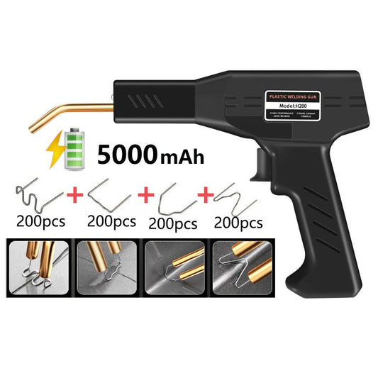 Rechargeable Car Bumper Plastic Repair Welding Machine, Specification: Black+800 Welding Nails - Hand Tool Sets by buy2fix | Online Shopping UK | buy2fix