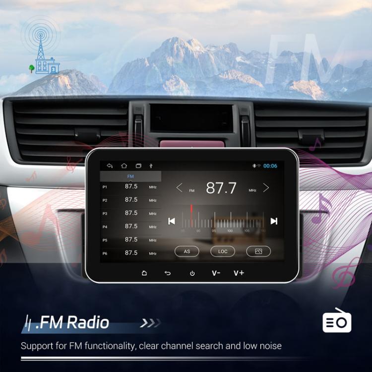 7 inch Horizontal Screen Android 13.0 Single Spindle Universal Car Multimedia Player, Style: Standard - Car MP3 & MP4 & MP5 by buy2fix | Online Shopping UK | buy2fix