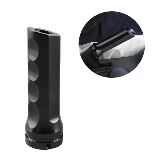 Car Modified Sluminum Slloy Handbrake Cover Universal Handbrake Handle Protector(Silver) - Shift Knob by buy2fix | Online Shopping UK | buy2fix