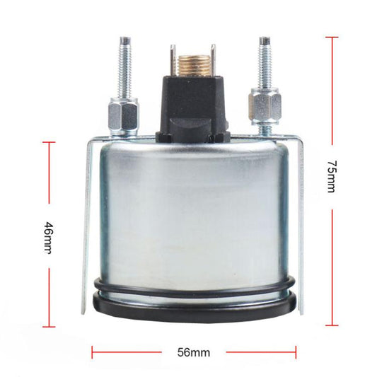 Car Modification Instrument Dual Scale Direct Sensor Oil Pressure Gauge - Car Modification by buy2fix | Online Shopping UK | buy2fix