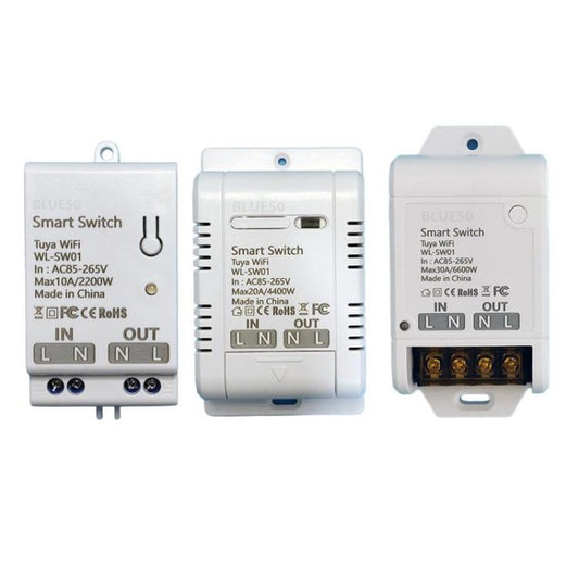 30A Tuya WiFi Smart Switch Supports Amazon ALEXA/Google HOME Voice Control - Smart Switch by buy2fix | Online Shopping UK | buy2fix