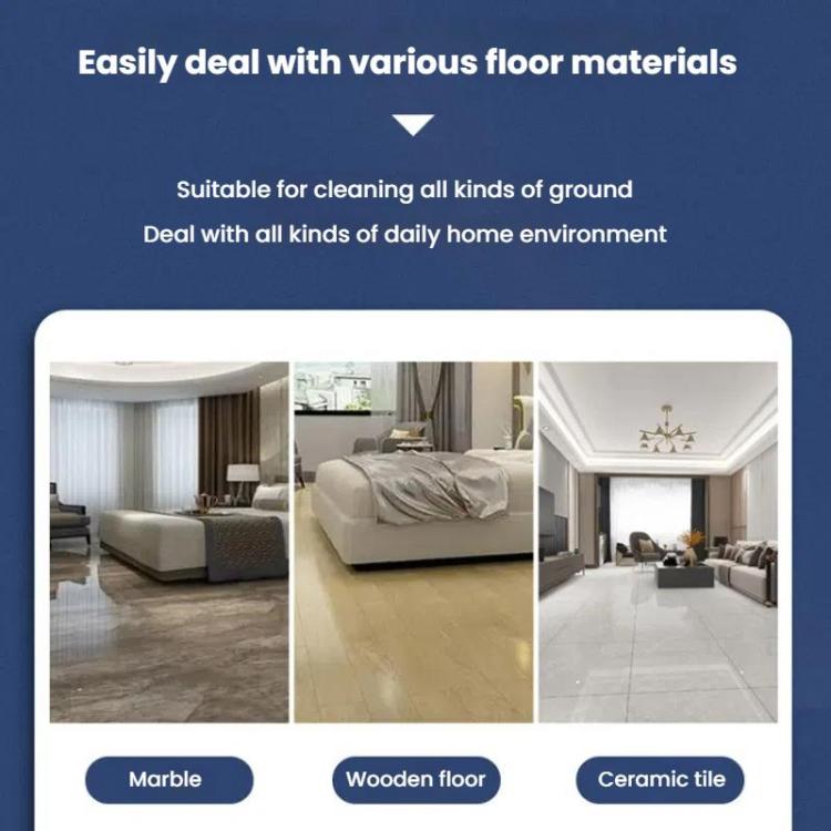 2pcs /Pack Mop Pads Rag For Ecovacs DEEBOT X1 TURBO / X1 PLUS/ X1 OMNI / T10 TURBO(Blue Gray) - For ECOVACS Accessories by buy2fix | Online Shopping UK | buy2fix