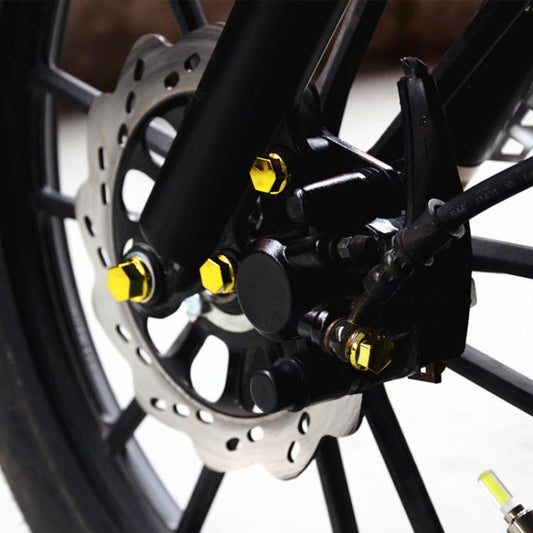 Motorcycle Modification Parts Screw Cap Decorative Parts Scooter Engine Screw Nut Cap Cover(Golden) - Ornamental Parts by buy2fix | Online Shopping UK | buy2fix