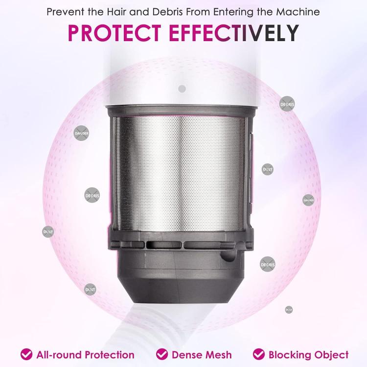 For Dyson Airwrap HS01 HS05 Hair Styler Inner Filter Repair Parts, Spec: Inner Filter+Clean Brush - For Dyson Accessories by buy2fix | Online Shopping UK | buy2fix