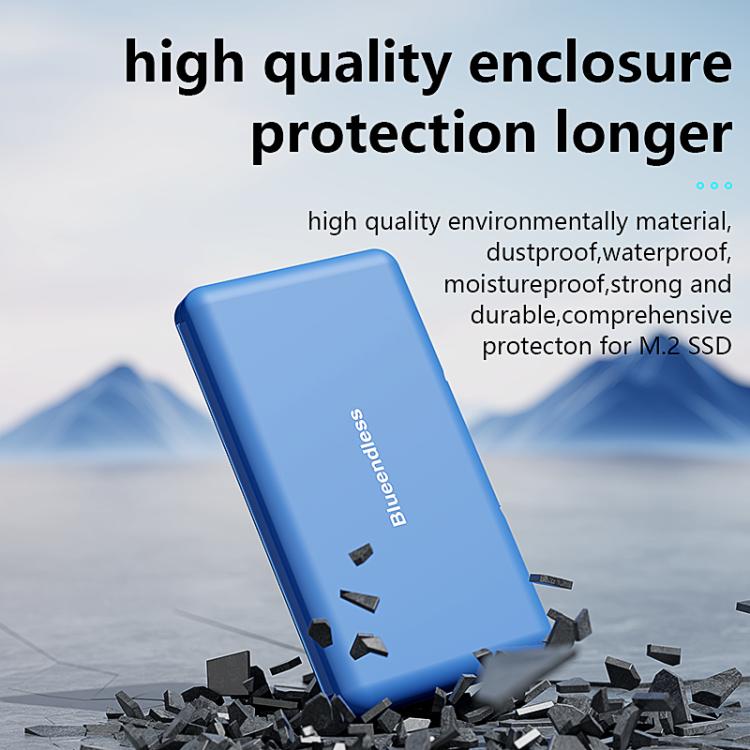 Blueendless M1 Universal M.2 SSD Shockproof and Waterproof Storage Box(Black) - Hard Drive Bags & Cases by Blueendless | Online Shopping UK | buy2fix